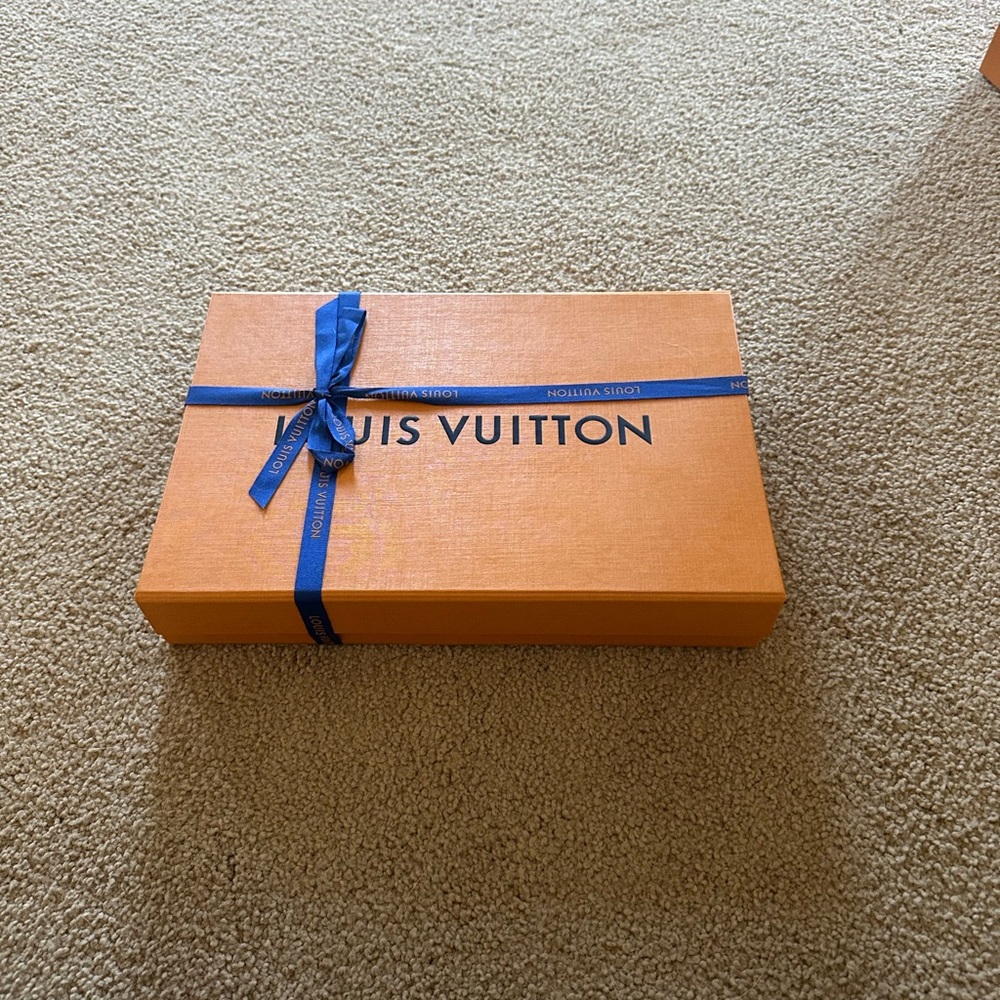 Authentic Louis Vuitton box with ribbon